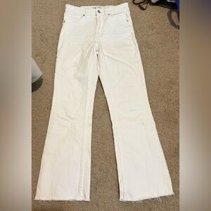 Zara White Jeans